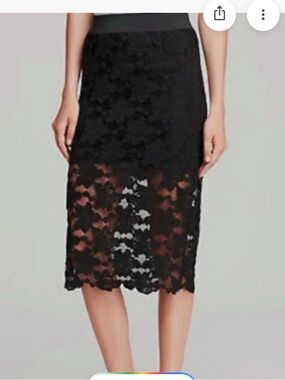Free People Midi Pencil Skirt